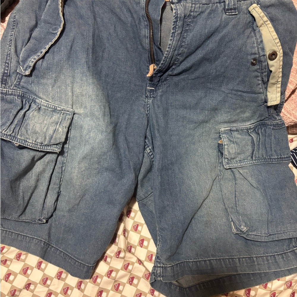 GAP Blue Cargo Pants - Picture 2 of 3